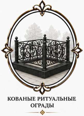 Кованые ритуальные ограды