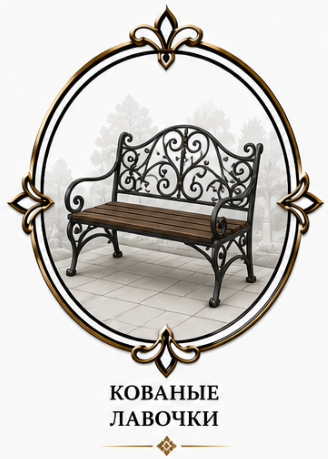 Кованые лавочки